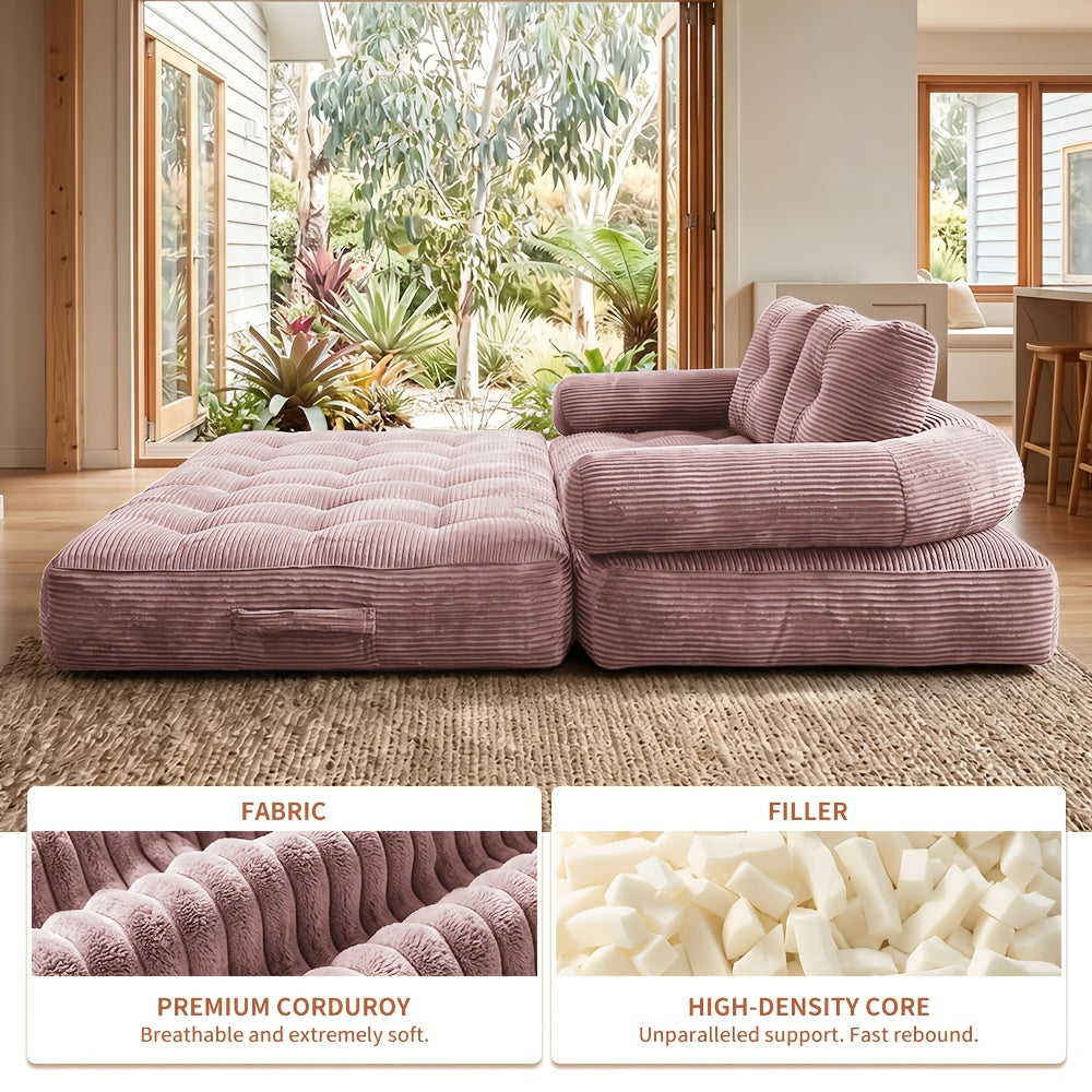 62   large cloud like modular fabric sofa 3 seater l - Temu