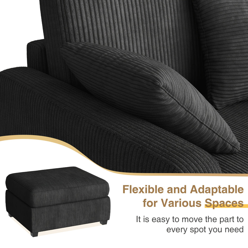 42 oversized chaise lounge chair indoor corduroy upholstered - Temu
