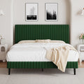 twin full queen king size bed frame velvet upholstered - Temu