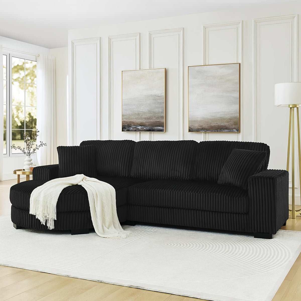 110 inch extra large modular sectional sofa featuring plush - Temu