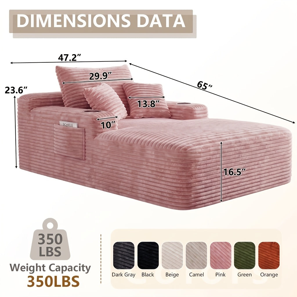 65 inch oversized sofa chair indoor oversized boneless long - Temu