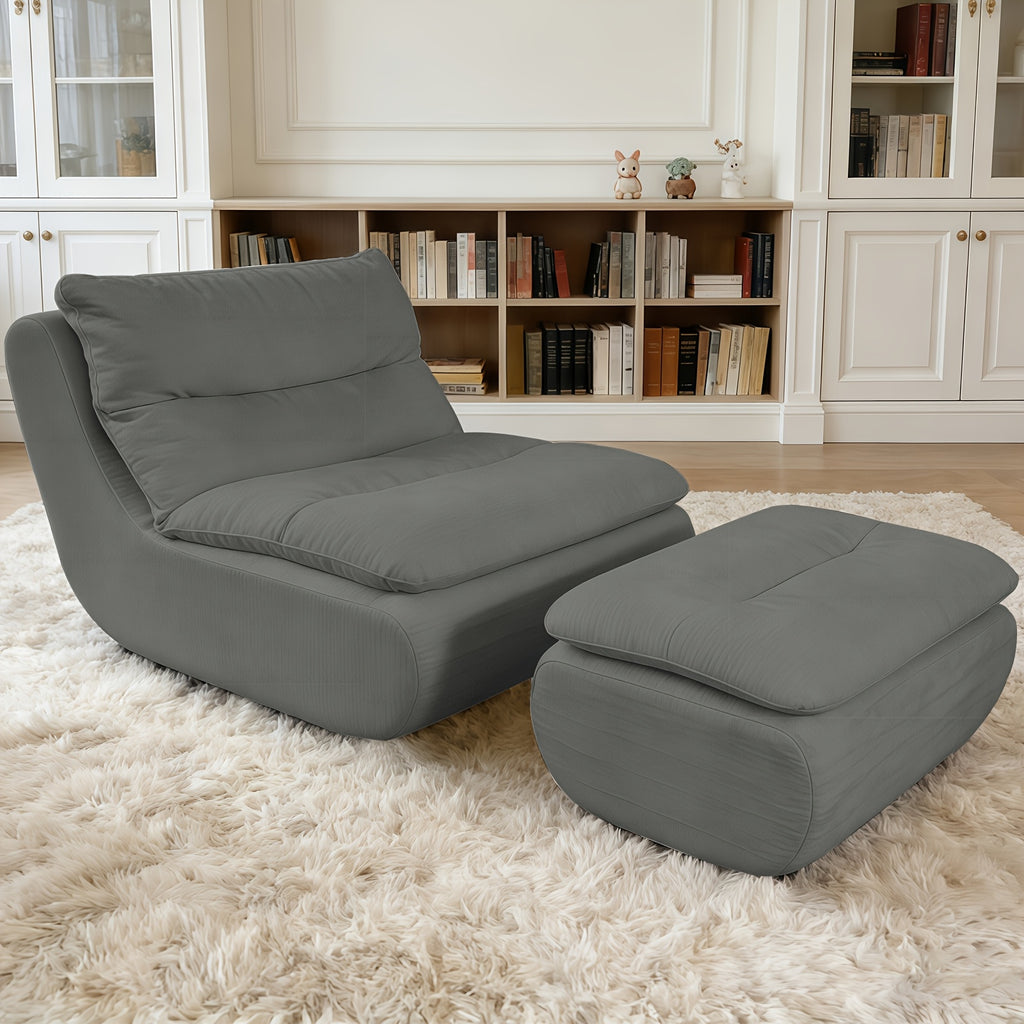 bean bag chair   large   memory foam floor sofa - Temu