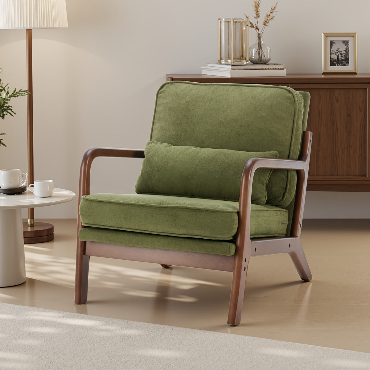 century modern accent chair   ergonomic lounge chair - Temu