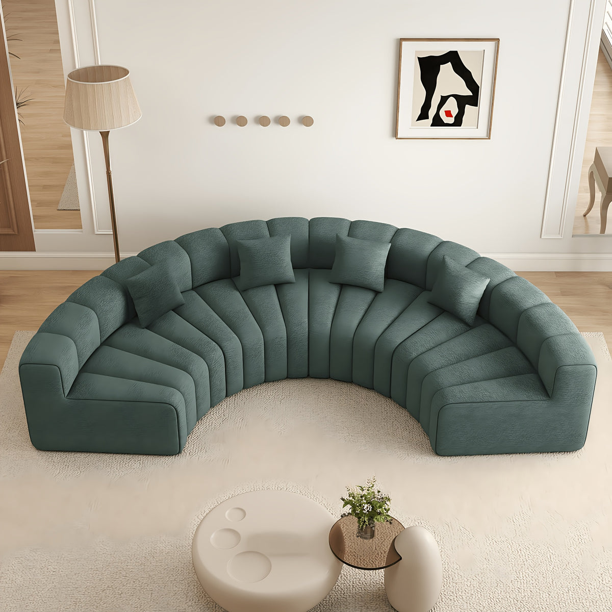 luxury modular sectional sofa foam cushioning chaise lounge - Temu