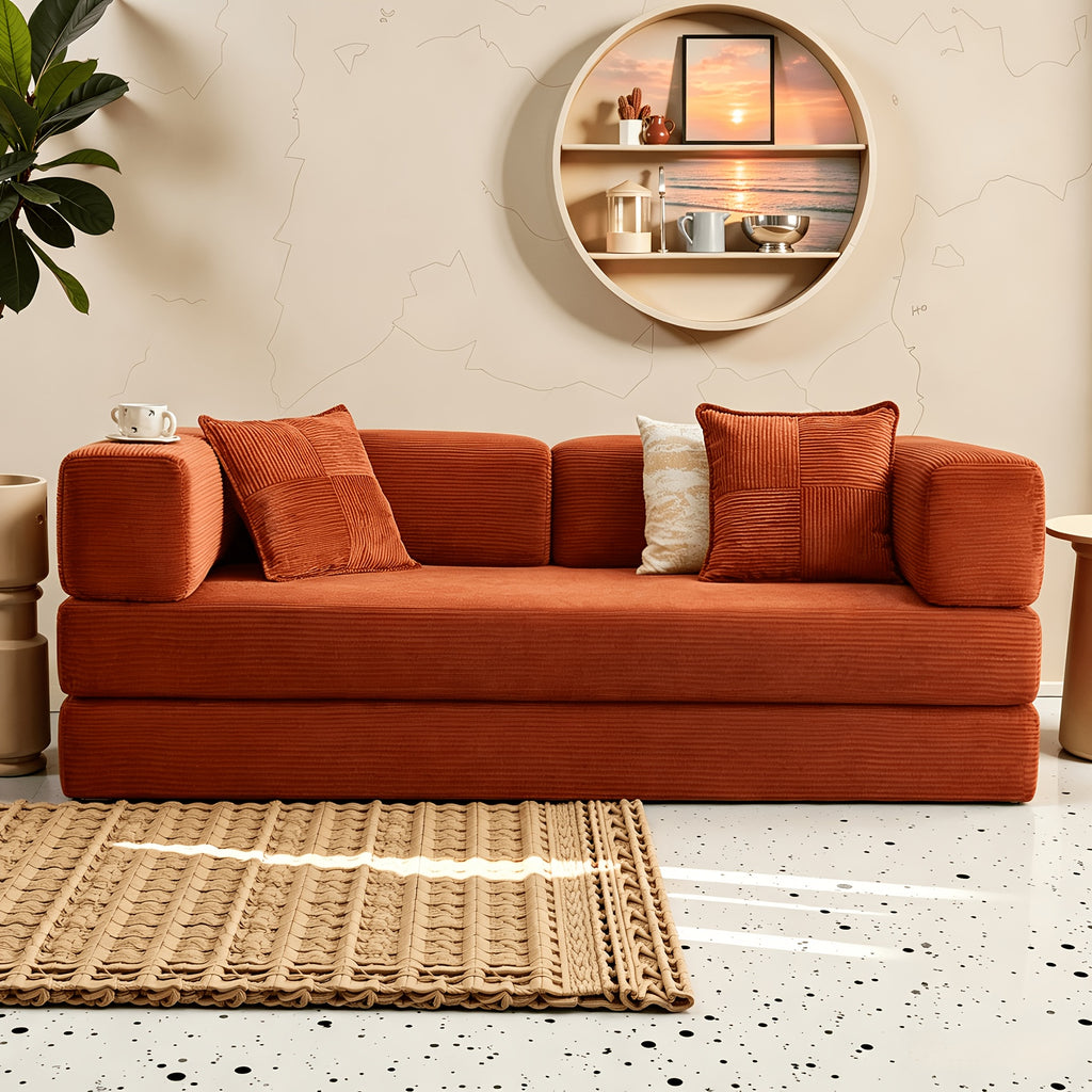 detachable armrest foldable mattress couch armless foldable - Temu