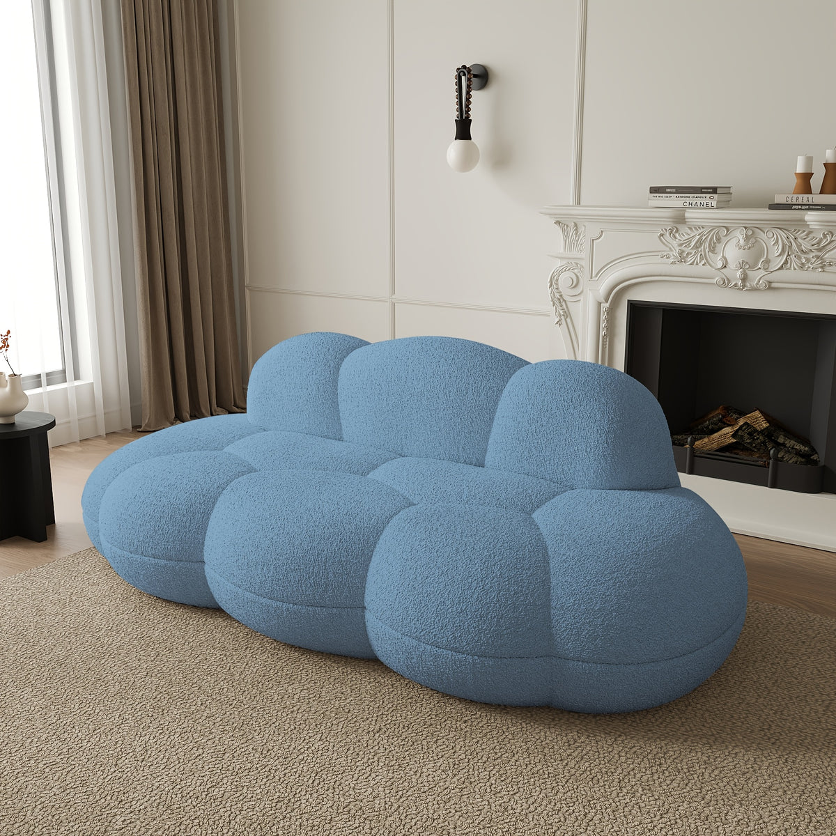 cloud shaped couches living room modern comfy compressed - Temu