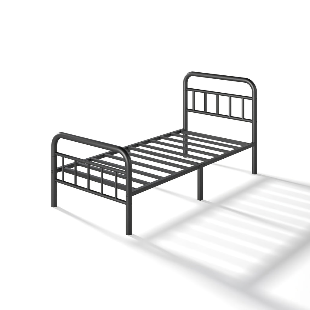 14 metal bed frames   spring needed platform bed noise - Temu