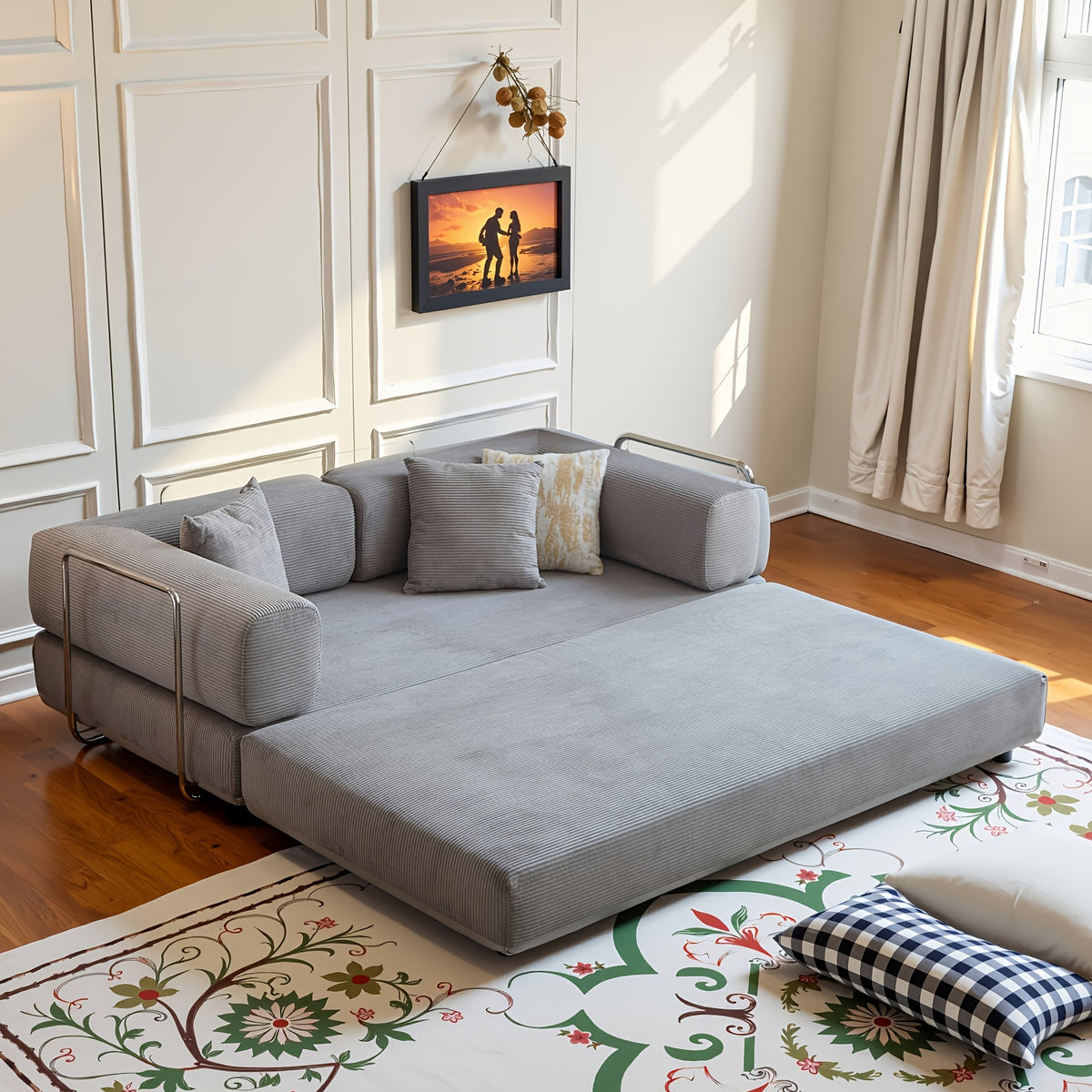 boneless sofa bed modern cloud couch folding sofa bed - Temu