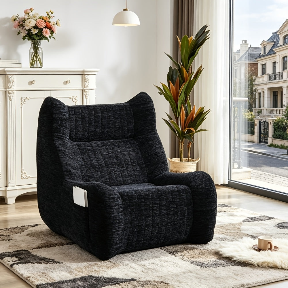 armrest bean bag chair oversized cozy lounge floor - Temu