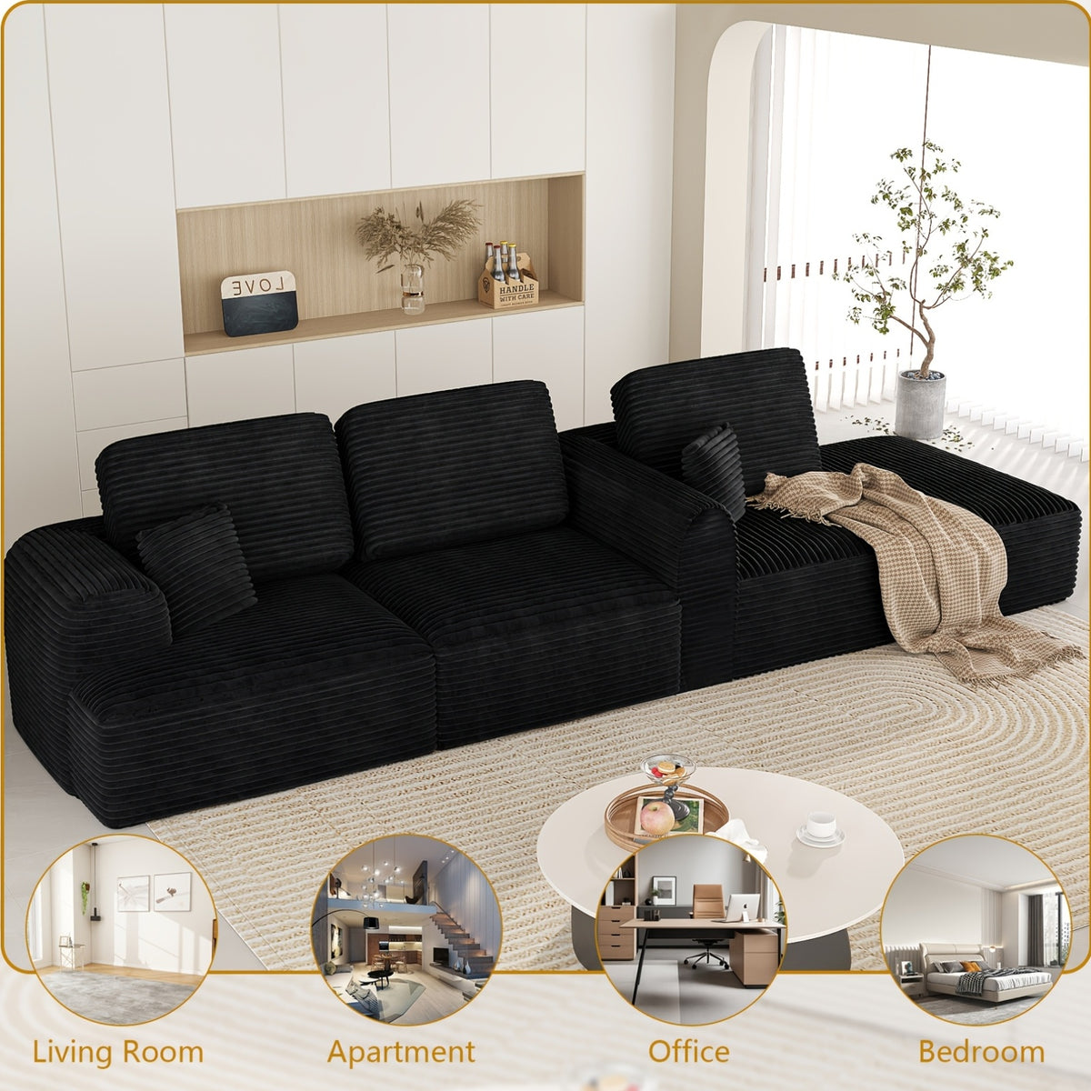 106 inch living room sofa boneless living room sofa - Temu