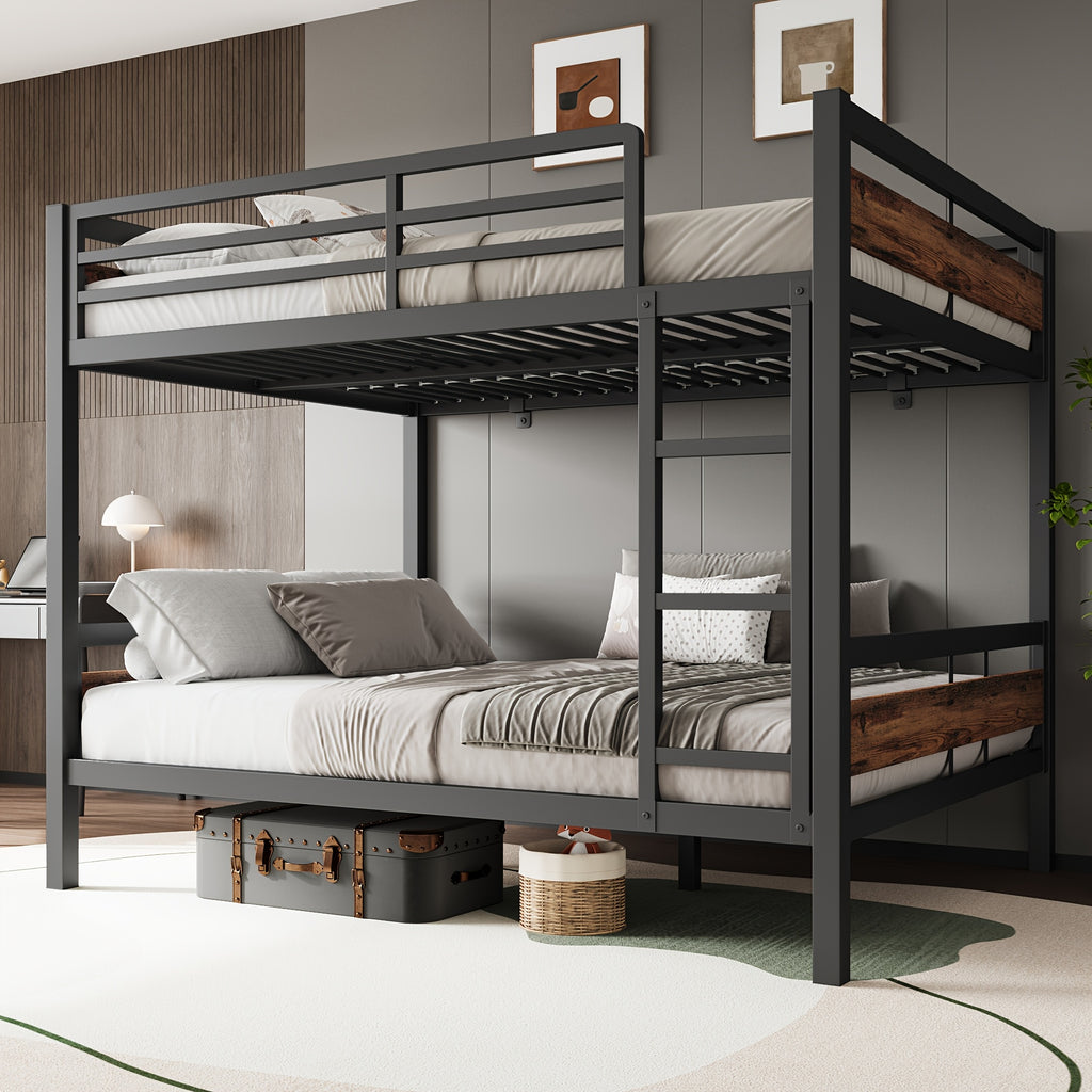 77 5 l heavy duty metal bed frame twin twin full twin bunk - Temu