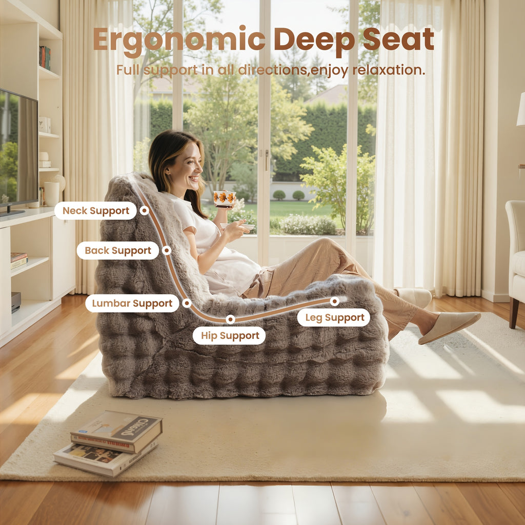 foldable single seater sofa chair suitable   teens foam - Temu