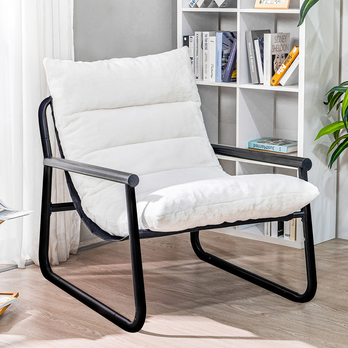 soft upholstered lounge chair individual cozy bedroom - Temu