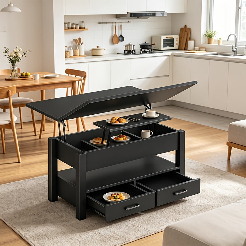 lift top coffee table multifunctional convertible coffee - Temu