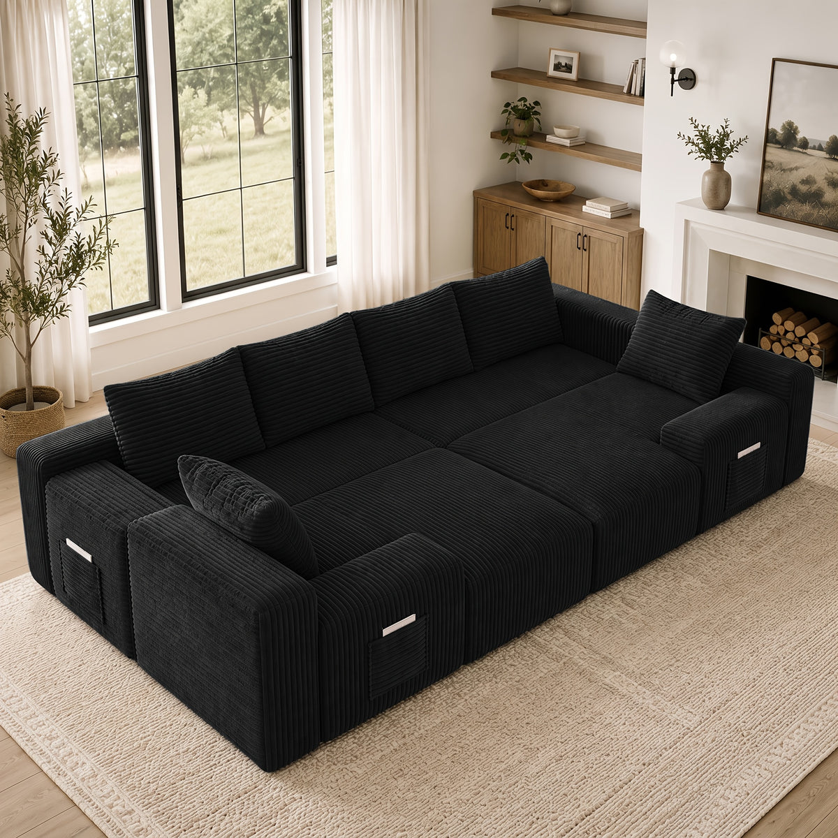 121 u shaped modular sectional sofa suitable holiday - Temu