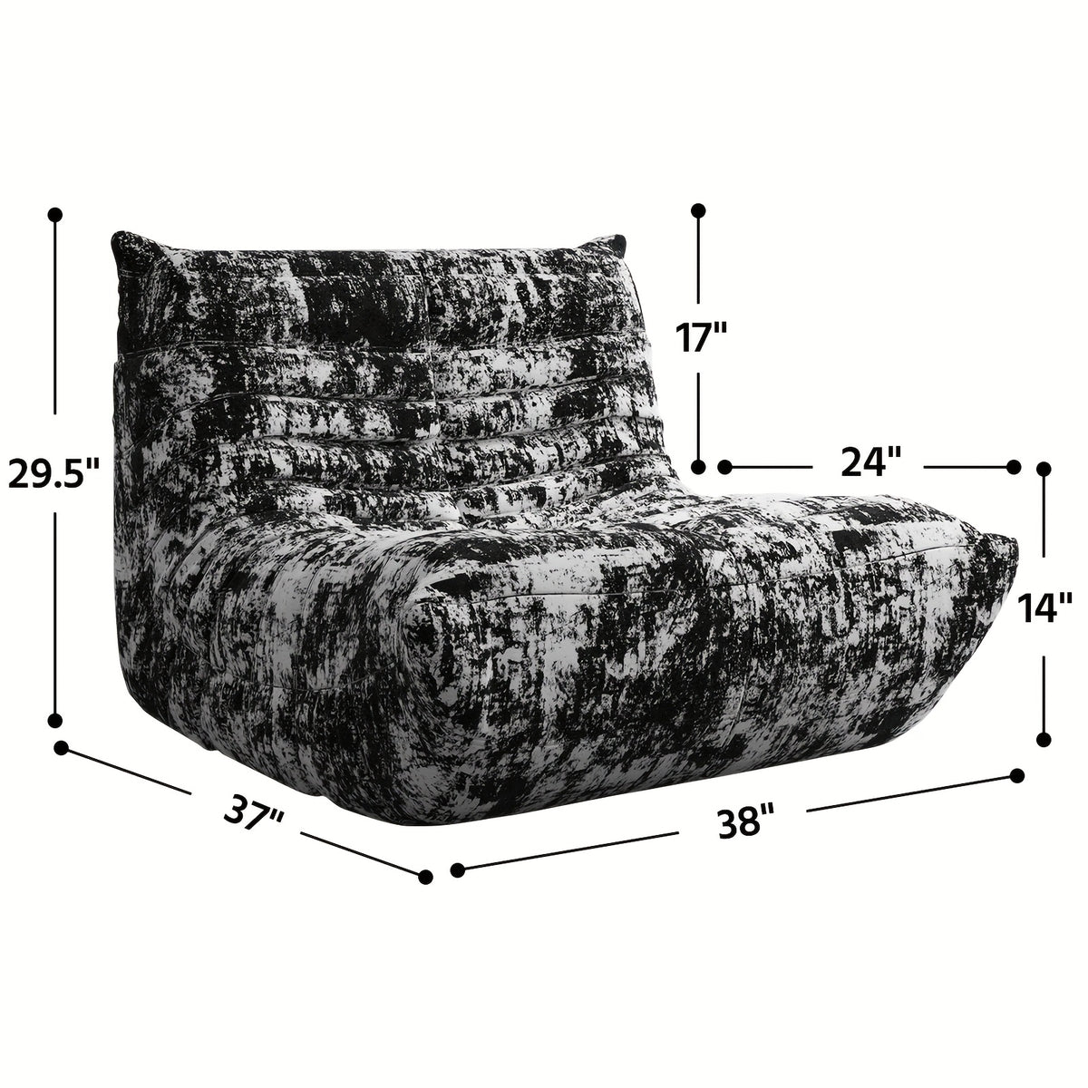 large bean bag chair designed   perfect relaxing fire - Temu