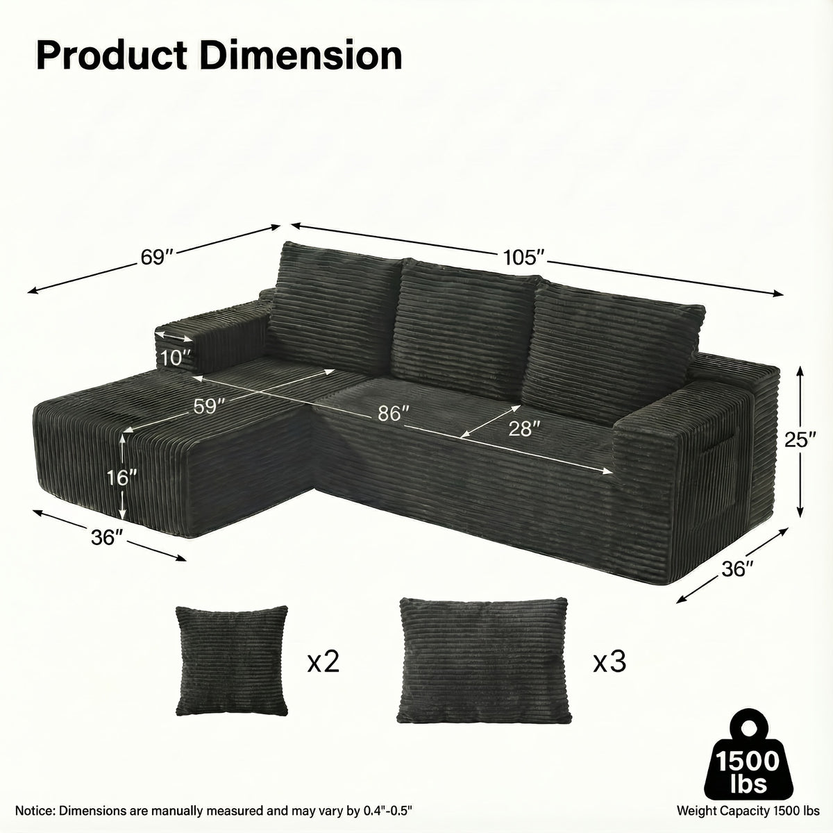 boneless couch living room modular sectional sofa plush - Temu