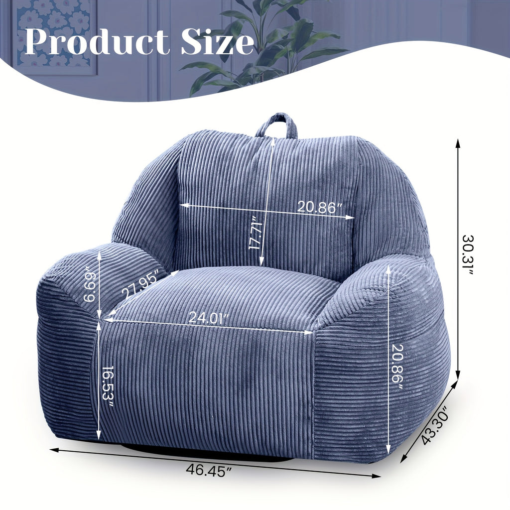 bean bag chair fluffy comfy bean bag chair sofa filler   - Temu