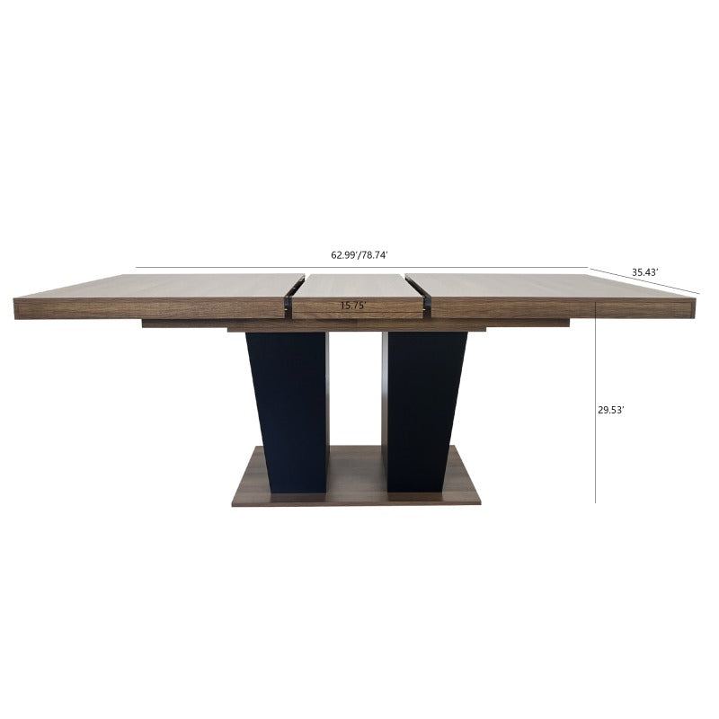 expandable dining table suitable   people modern large - Temu