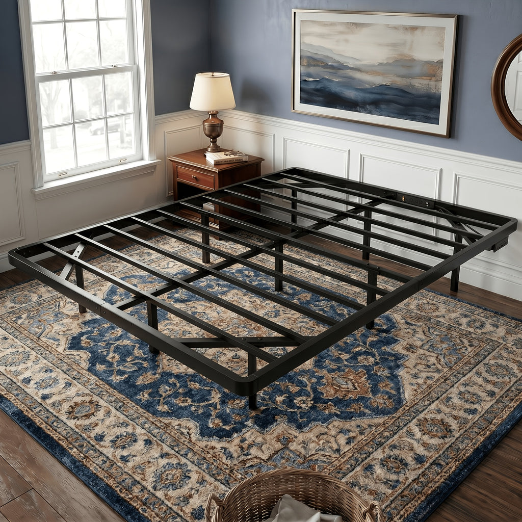 twin full queen king floating bed frame smart led - Temu