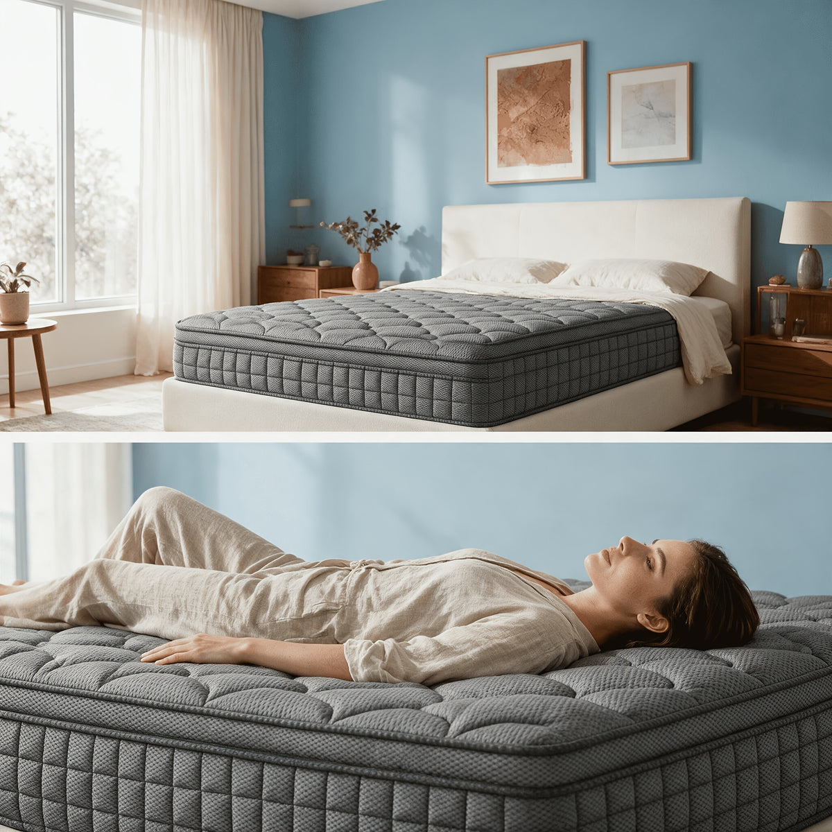 12 inch double twin full queen king size gel   mattress - Temu