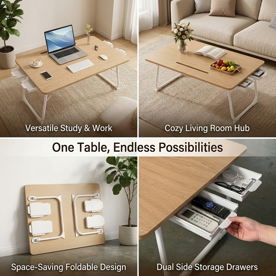 3 in 1 modern living room coffee table wooden center table - Temu
