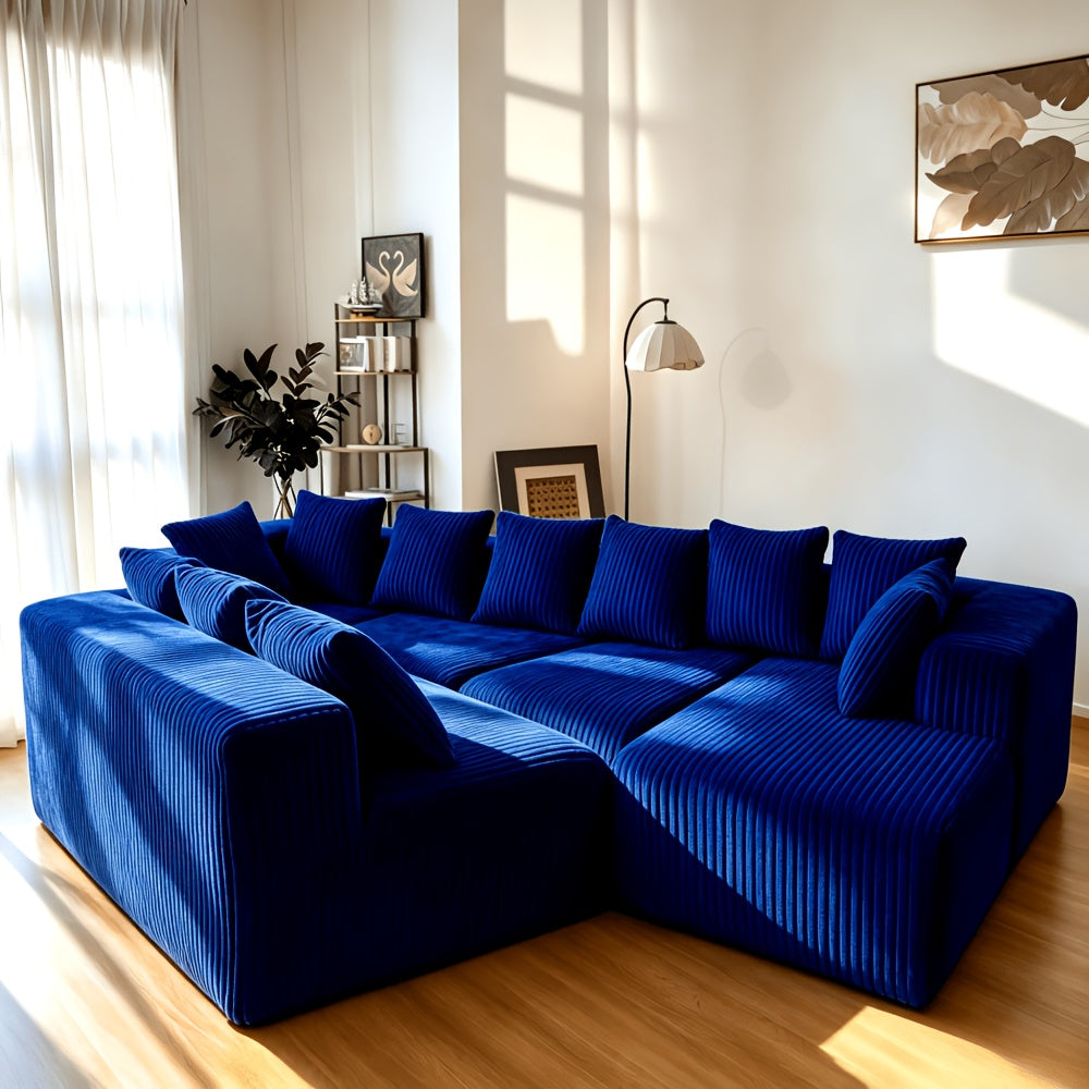 oversized u shaped modular sectional sofa chaise plush - Temu
