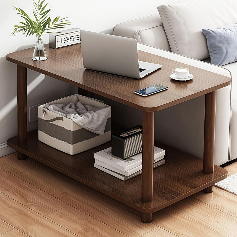luxury solid wood 2   table modern rectangular - Temu