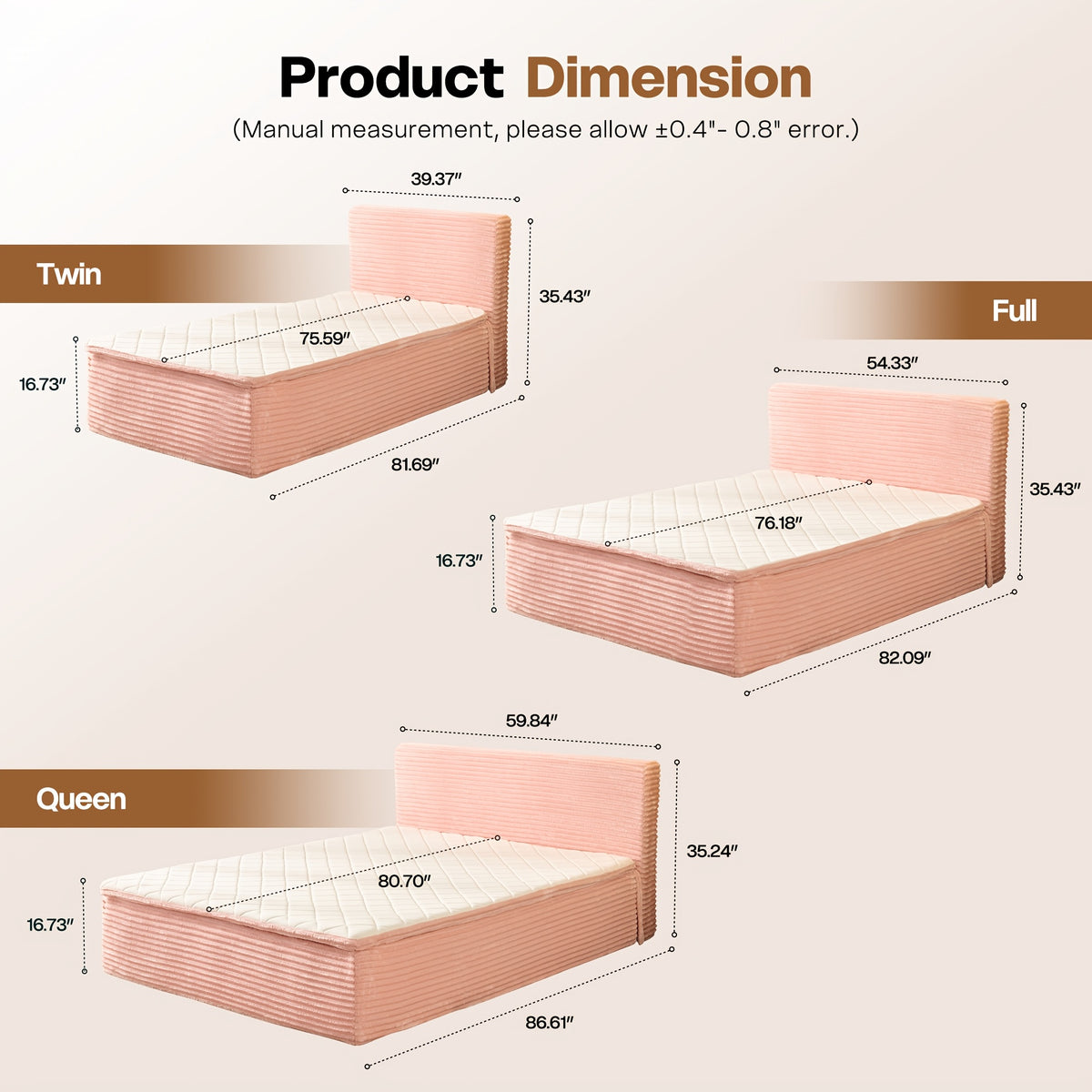 oversized compression sofa bed foam mattress removable - Temu