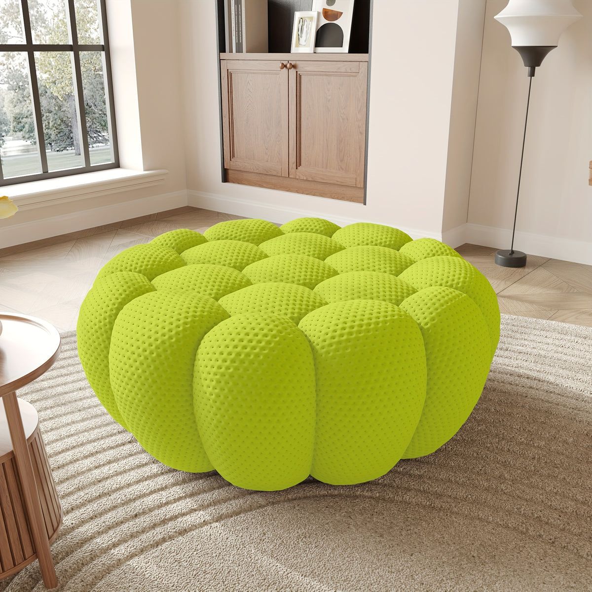 100 03 modern upholstered curved sofa 3 seater mesh fabric - Temu