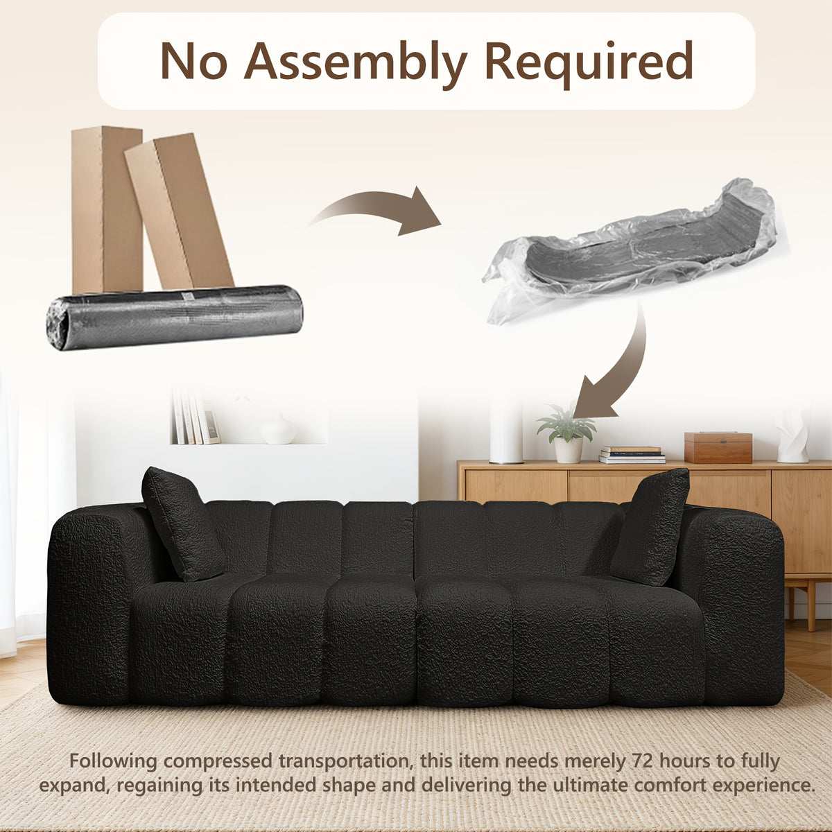 102 inch large sofa multi person sofa   room sofa - Temu
