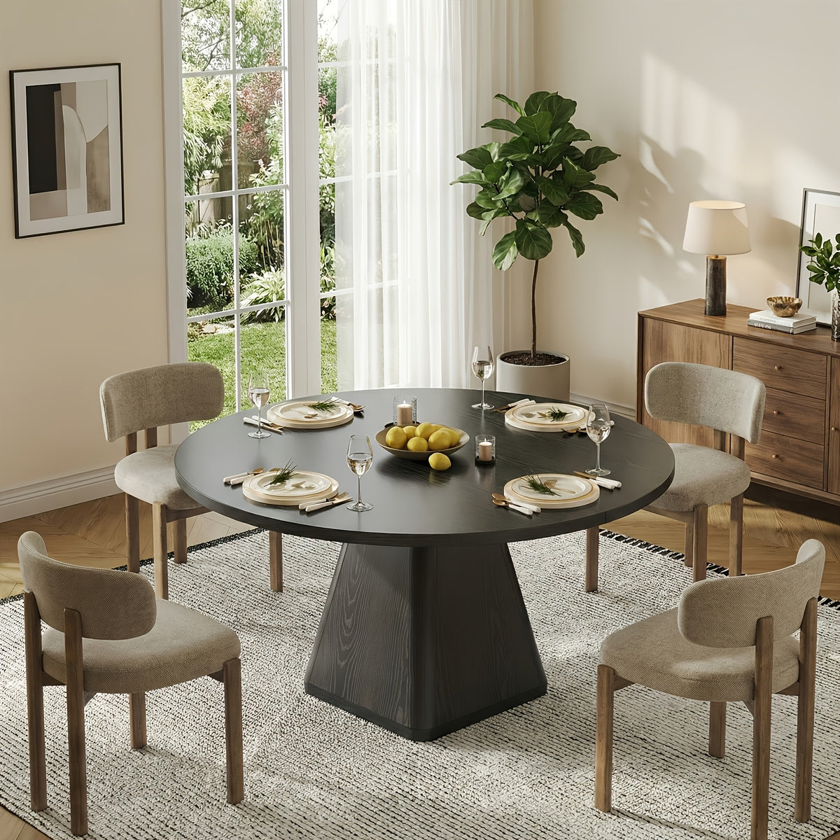 47 inch dining   18 inch thickened tabletop suitable 4 - Temu