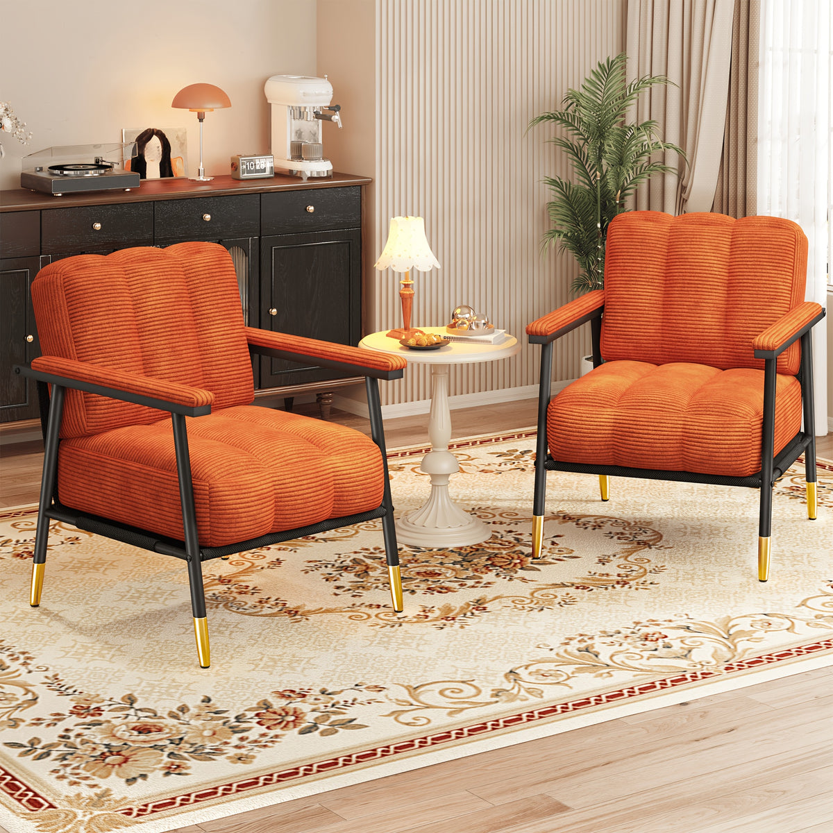 century modern striped recliner chair thick - Temu