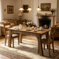 rectangular dining table modern kitchen table heavy duty - Temu