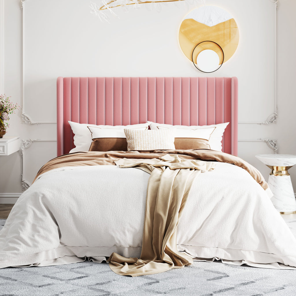 full queen king size velvet upholstered bed frame - Temu