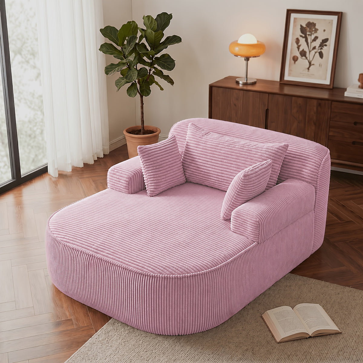 oversized chaise lounge chair indoor boneless couch cloud - Temu