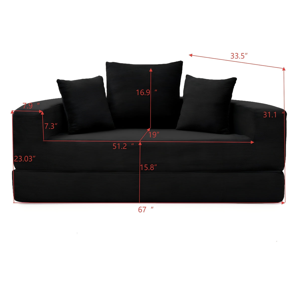 convertible sofa couch bed multi functional circular bed - Temu