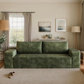 63 78 8 cloud loveseat sofa modern corduroy 2 seater couch - Temu