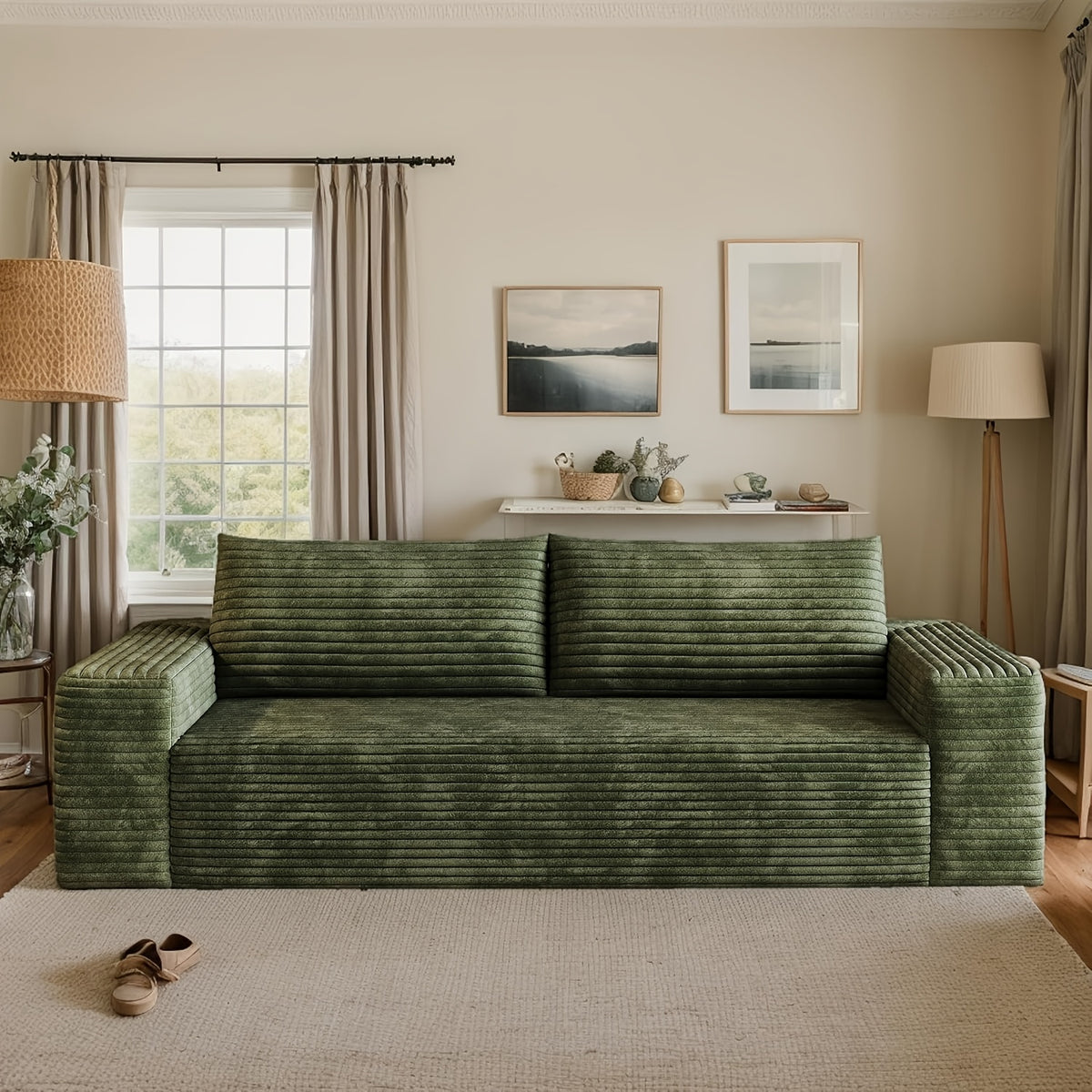 63 78 8 cloud loveseat sofa modern corduroy 2 seater couch - Temu