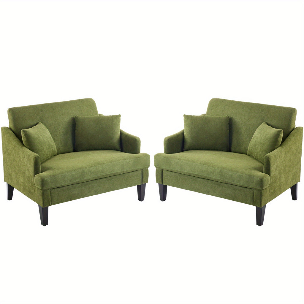oversized accent chairs set 1 2 33 5 wide seat - Temu