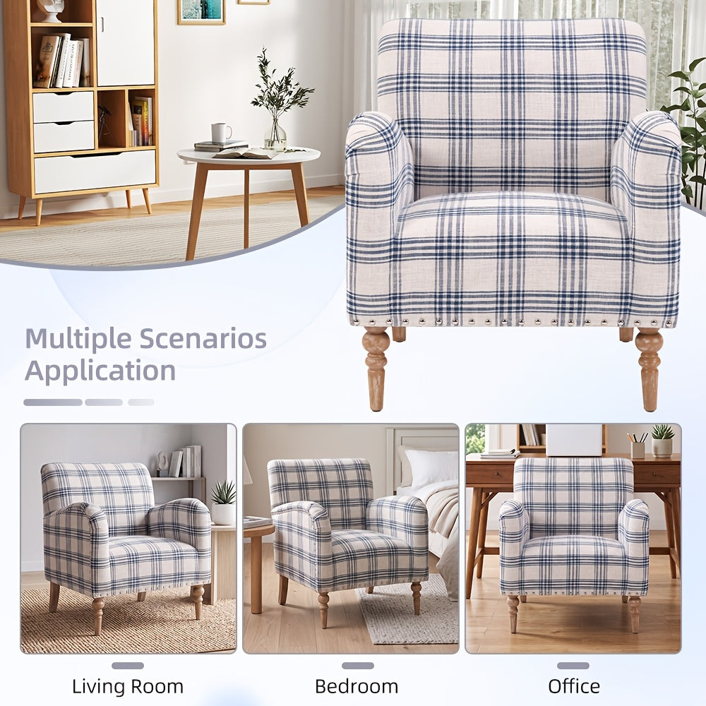 farmhouse   accent chair upholstered armchair   - Temu