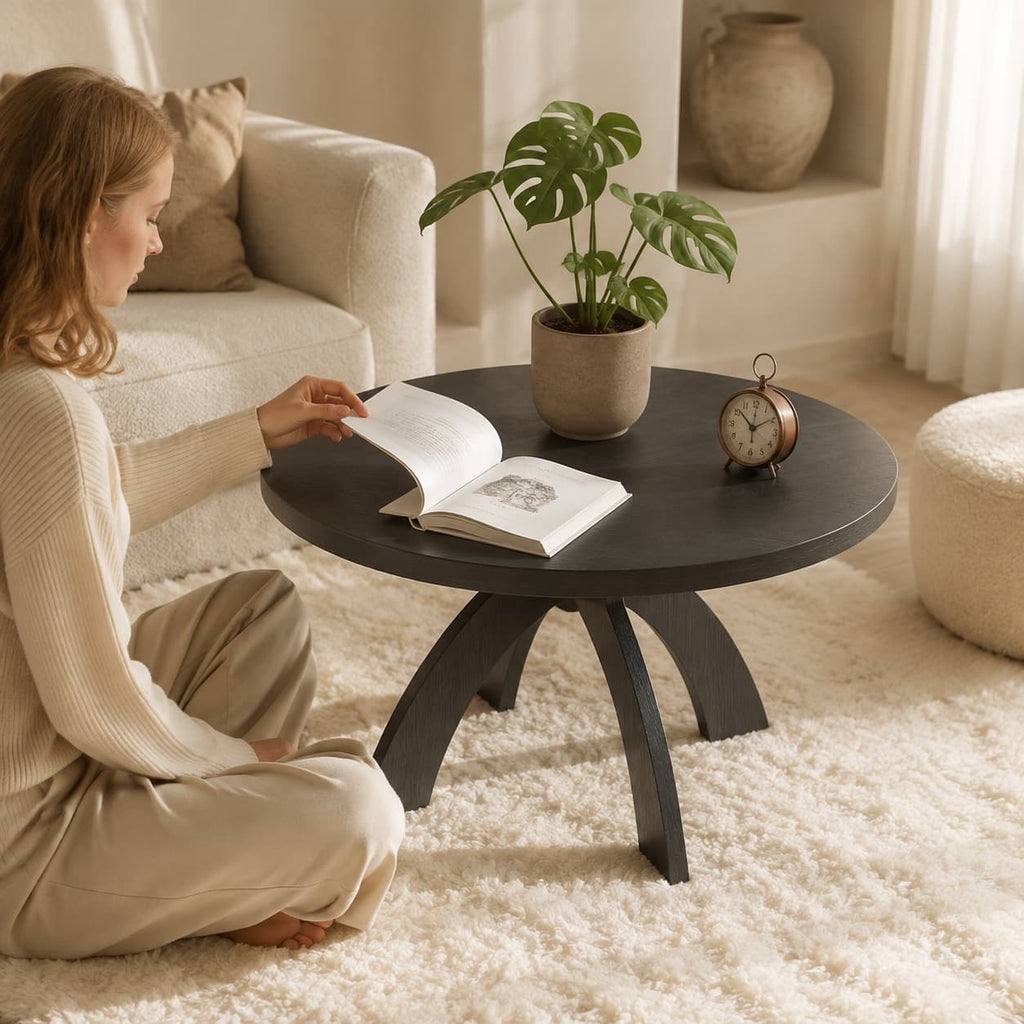 34 7 round classic french retro coffee table unique - Temu
