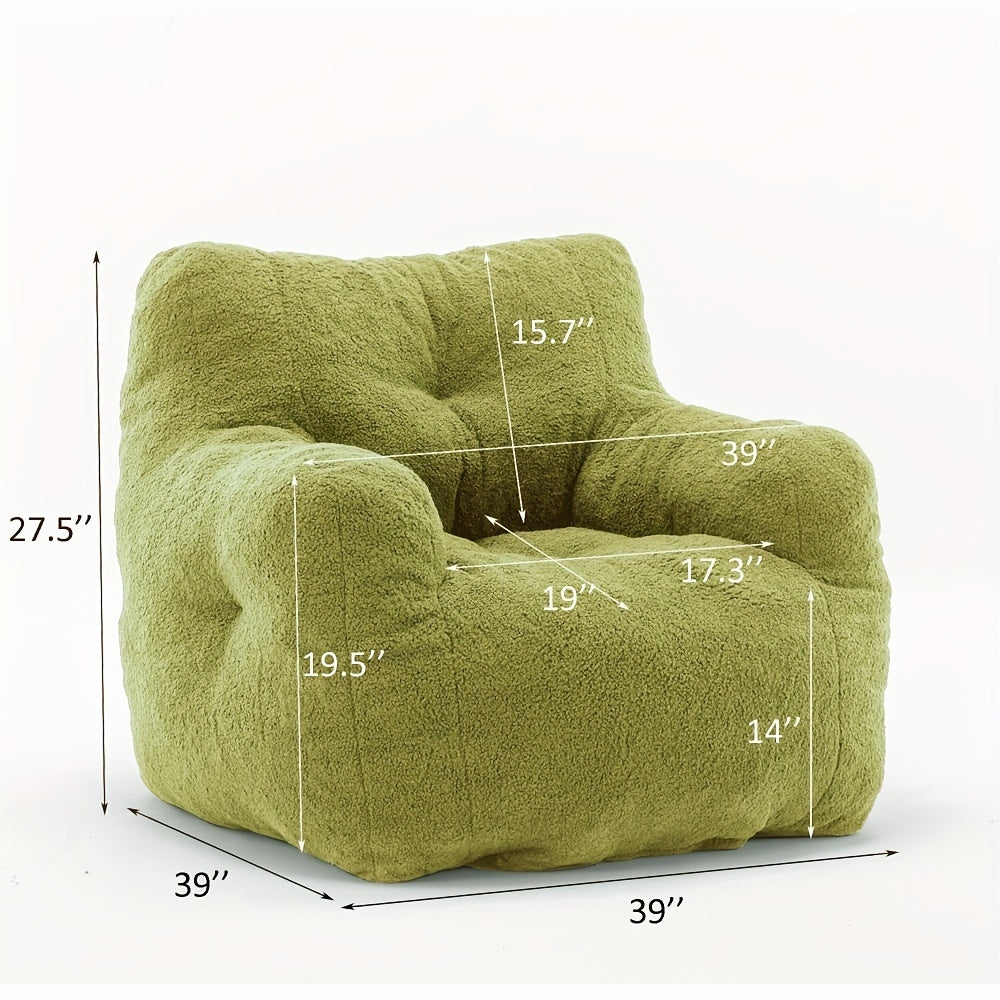 bean bag chair filler bean bag sofa tufted soft stuffed - Temu