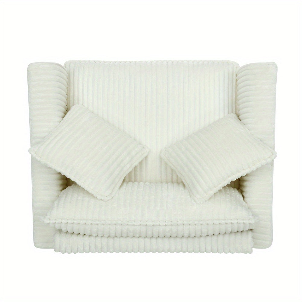 a cozy single seater lounge chair a soft cushion back - Temu