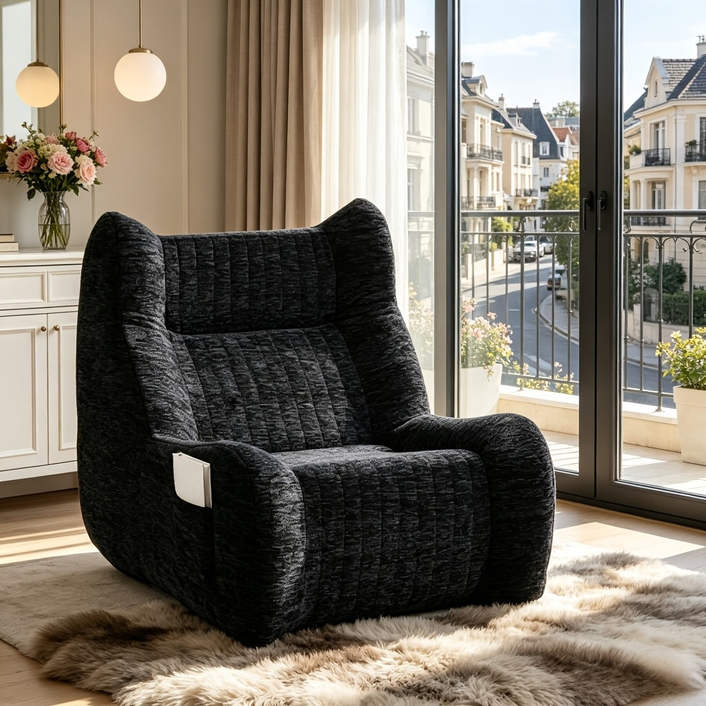 armrest bean bag chair oversized cozy lounge floor - Temu