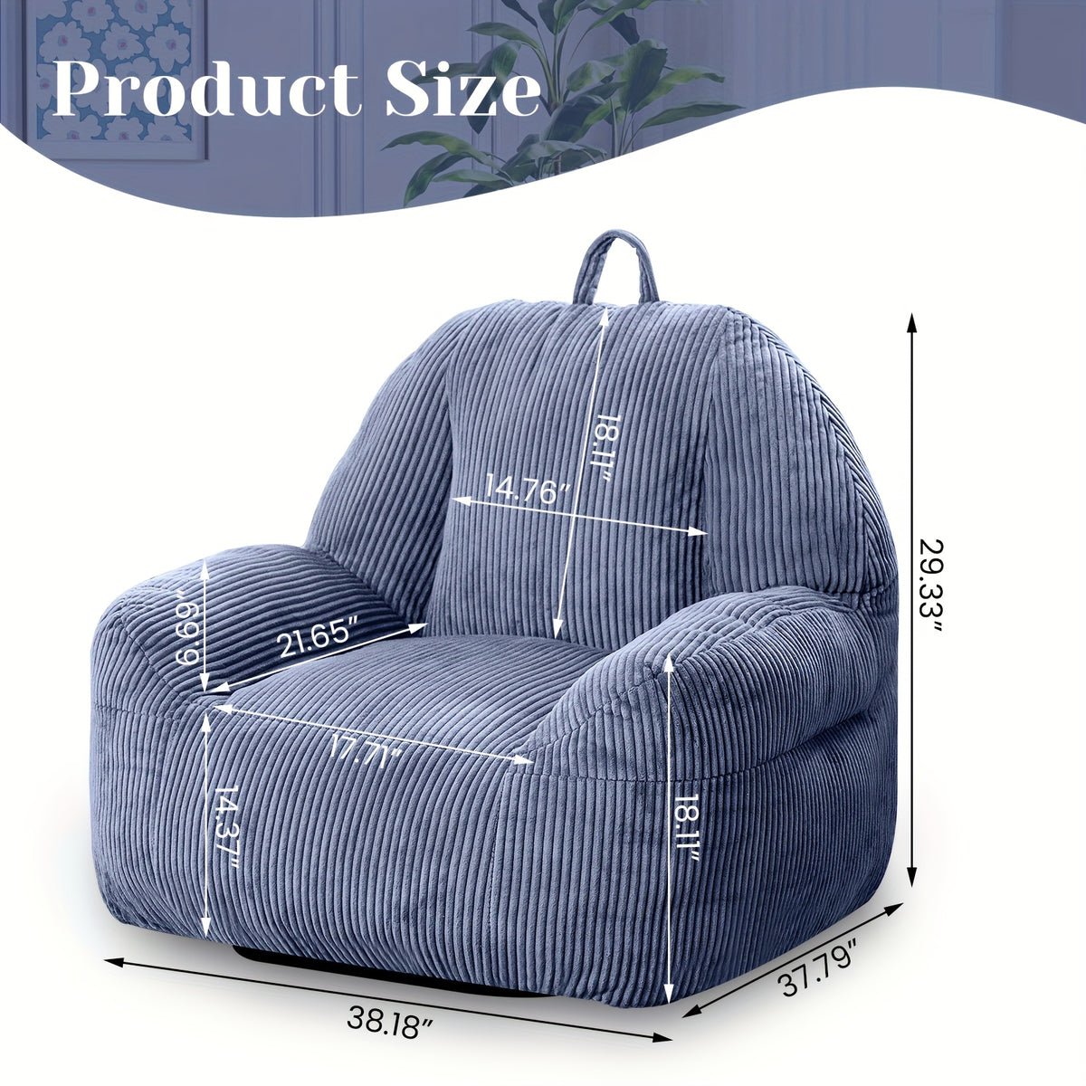 bean bag chair fluffy comfy bean bag chair sofa filler   - Temu
