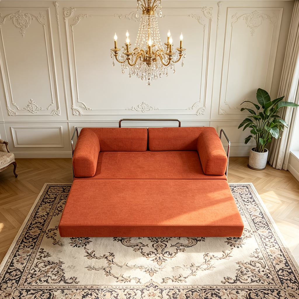bag chair bed modern lazy sofa bed velvet chair - Temu