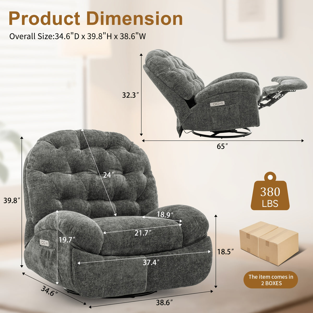 electric recliner living room a     rocking chair - Temu