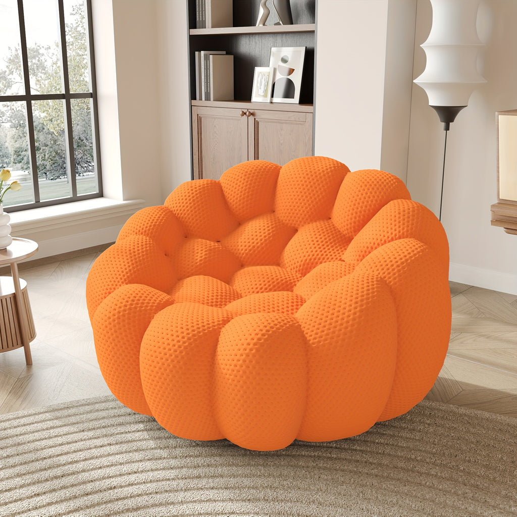 100 03 modern upholstered curved sofa 3 seater mesh fabric - Temu