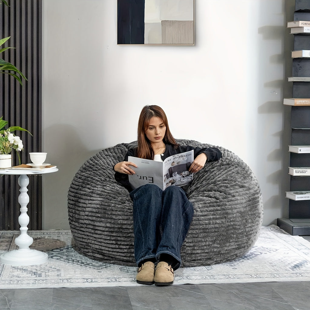 bean bag chair foam cushion ergonomic memory - Temu